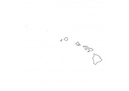 Hawaii Outline Shapefile