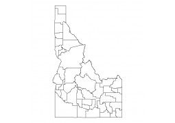 Idaho County GIS Shapefile