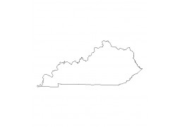 Kentucky Outline Shapefile