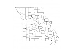 Missouri County GIS Shapefile