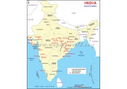 India Bauxite Mines Map