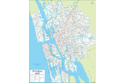 Kochi Detailed City Map