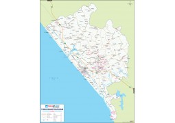 Thiruvananthapuram Detailed City Map