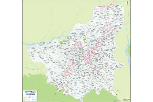 Dehradun-Detailed-City-Map