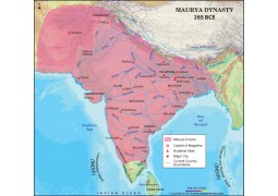 The Mauryan Empire Map