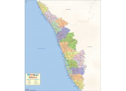 Kerala Detailed Map
