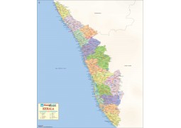 Kerala Antique Map