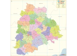 Telangana Detailed Map