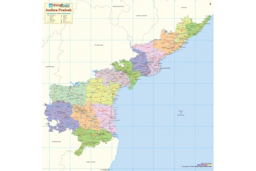 Andhra Pradesh Detailed Map