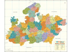 Madhya Pradesh Detailed Map