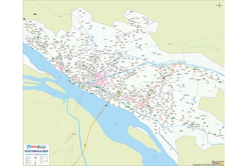 Vijayawada-City-Map-Printed