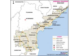 Andhra Pradesh Road Map