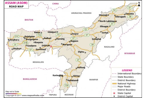 Assam Road Map