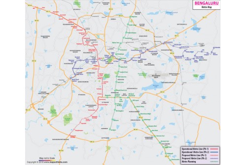 Bengaluru Metro Map