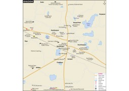Bhadohi City Map, Uttar Pradesh