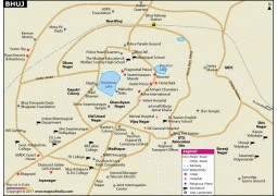 Bhuj City Map