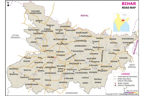 Bihar Road Map