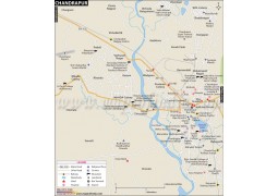 Chandrapur City Map