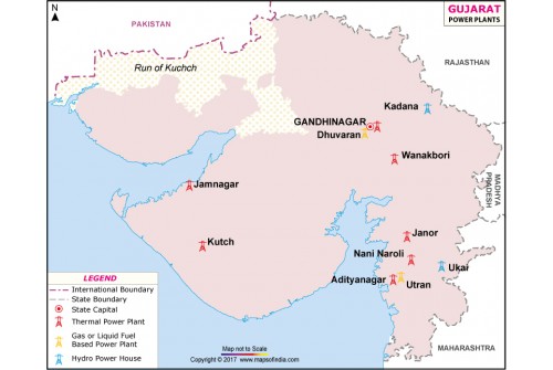 Gujarat Energy Map