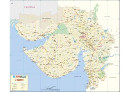Gujarat Antique Map