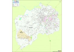 Gurugram large City Map