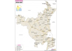 Haryana Roads Map