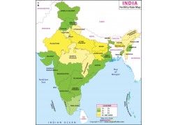 India Fertility Rate Map