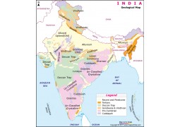 India Geological Map