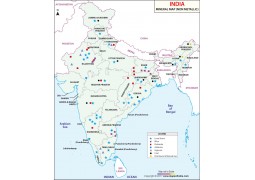 India Non Metallic Mineral Map
