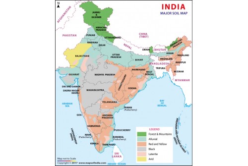 India Soil Map