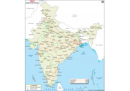Indian Railway Electrification Map