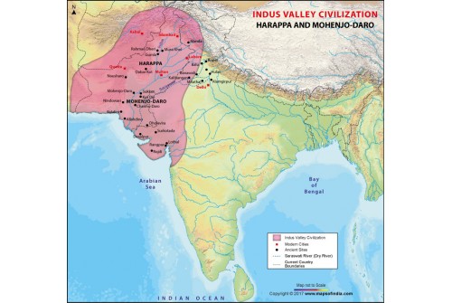 Indus Valley Civilization Map