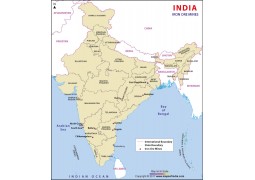 India Iron Ore Mines Map