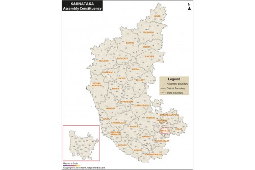 Karnataka Assembly Constituency Map