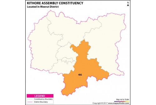 Kithore Assembly Constituency Map