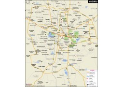Mysuru (Mysore) City Map