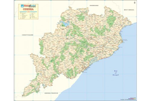 Odisha Antique map