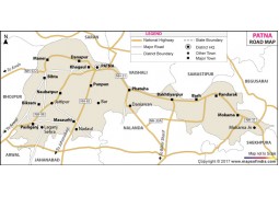 Patna Road Map