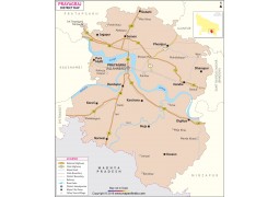 Prayagraj District Map
