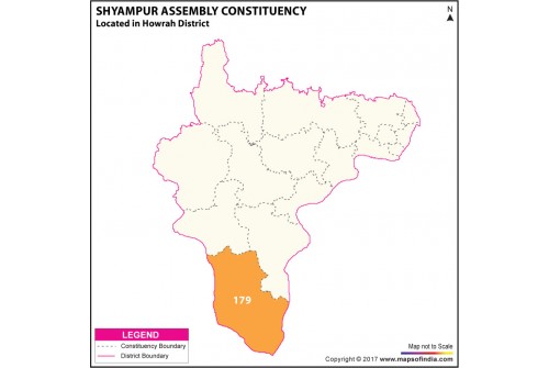 Shyampur Assembly Constituency Map