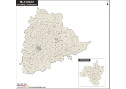Telangana Assembly Map