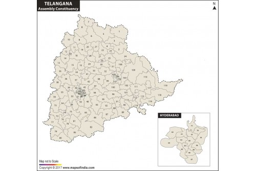 Telangana Assembly Map