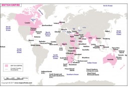 World British Empire Map