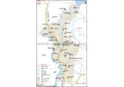 Nadia District Map In Bengali Language