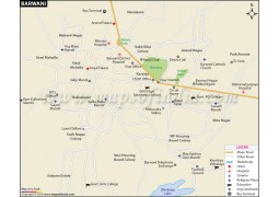 Barwani City Map