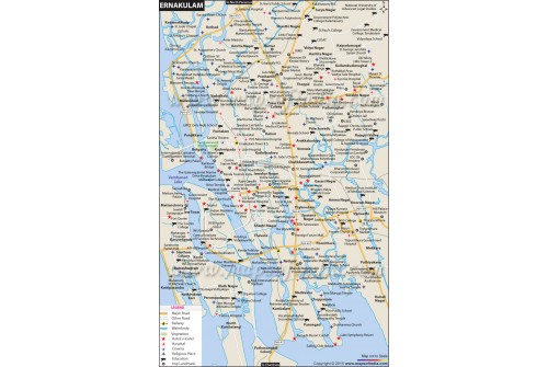 Ernakulam City Map