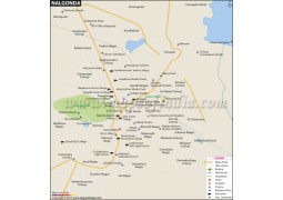 Nalgonda City Map