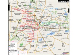 Bangaluru City Map
