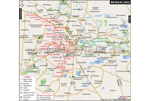 Bangaluru City Map