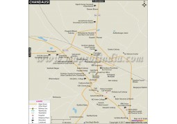 Chandausi City Map
